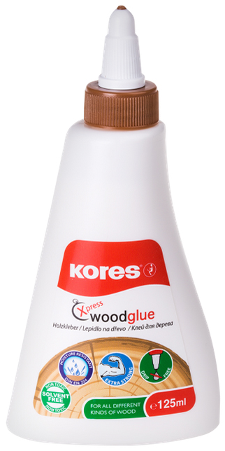 9023800757258 - Holzleim XPRESS WOOD-GLUE 125 ml weiß