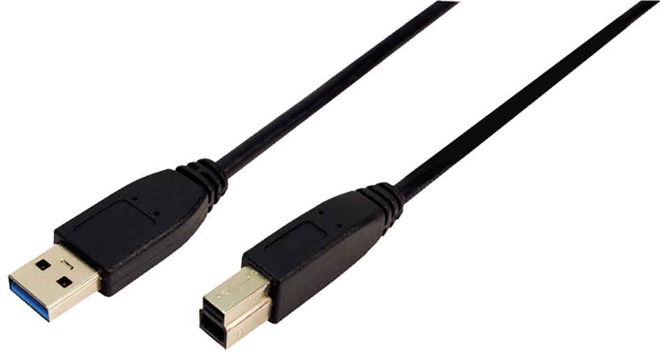 4260113571026 - USB 30 Kabel USB-A - USB-B Stecker 30 mschwarz