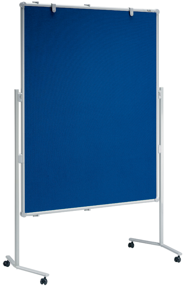 MAUL Moderationstafel MAULpro, 1.200 x 1.500 mm, weiß/blau