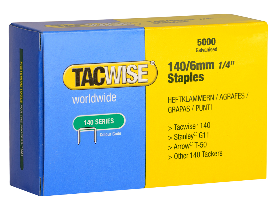 5018505555142 - TACWISE Heftklammern 140 10 mm verzinkt 5000 Stück