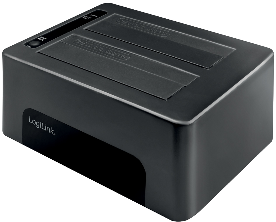 4052792050158 - LogiLink QP0029 USB 30 SATA 6 Gb s 2 Port Festplatten-Dockingstation 25 Zoll 35 Zoll mit Clone-Funktion