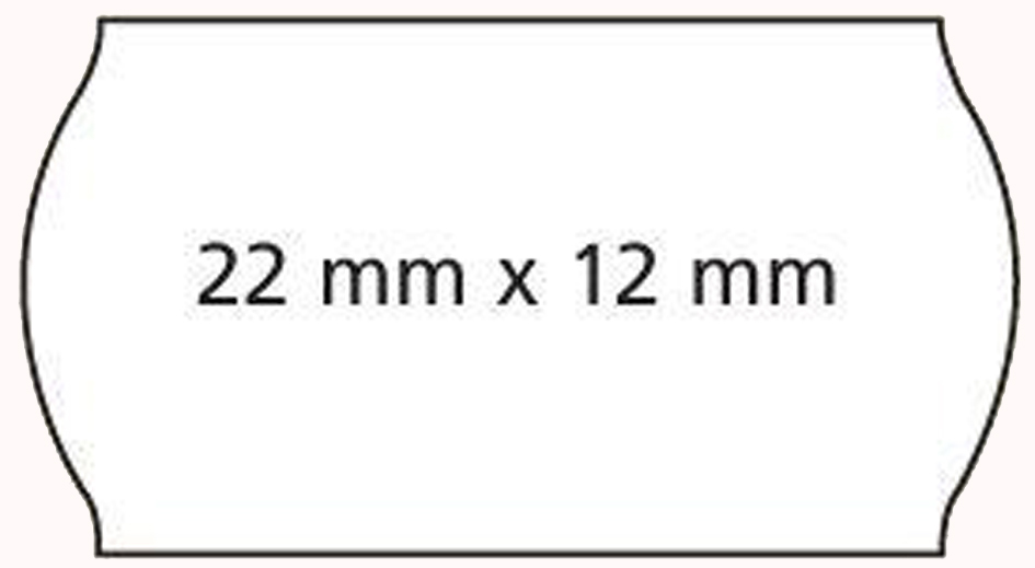 3270241009149 - Etiketten für Preisauszeichner 22 x 12 mm