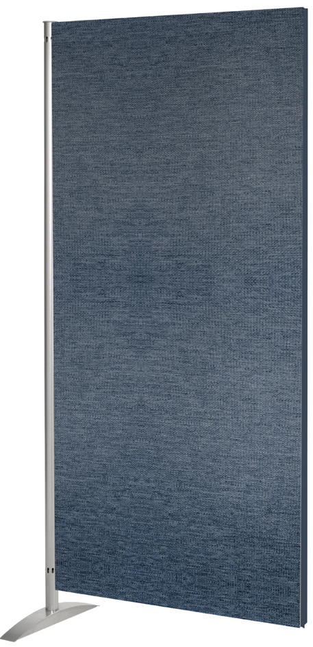 kerkmann Textilwand/Stellwandsystem Metropol, blau