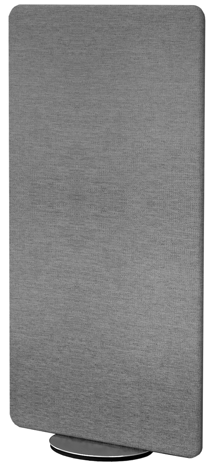 kerkmann Textilwand/Stellwandsystem Metropol, drehbar, grau