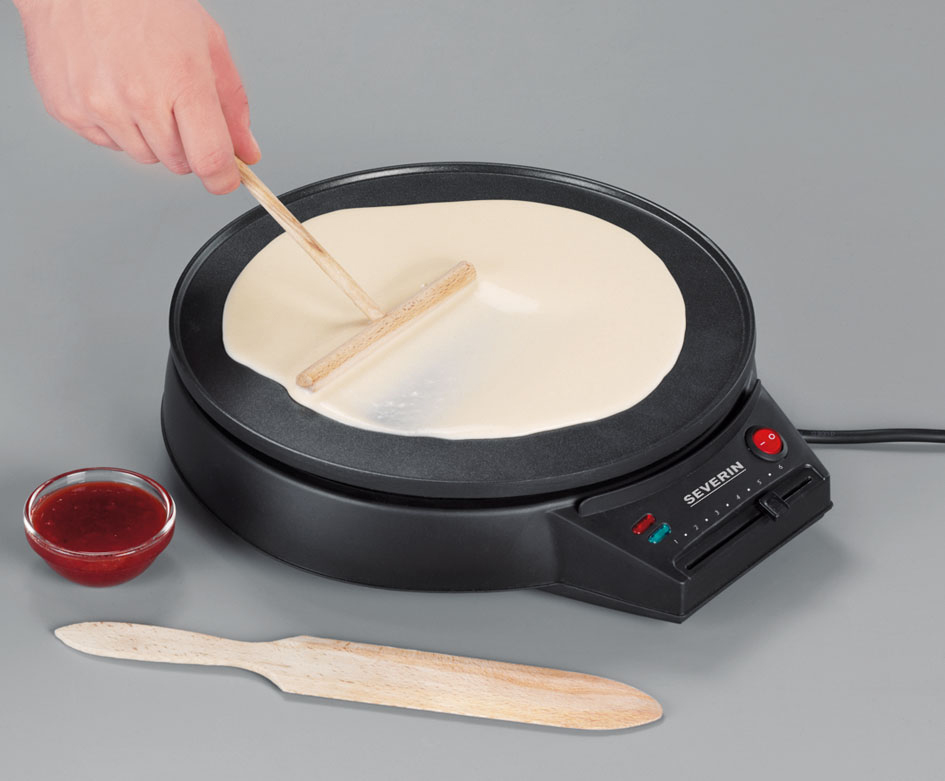 SEVERIN Crêpes-Maker CM 2198, 1.000 Watt, schwarz