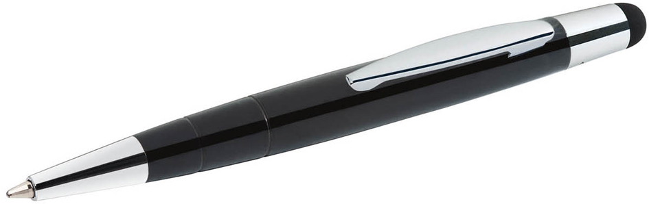 WEDO Eingabestift 2in1 Pioneer Mini, hochglänzend, schwarz