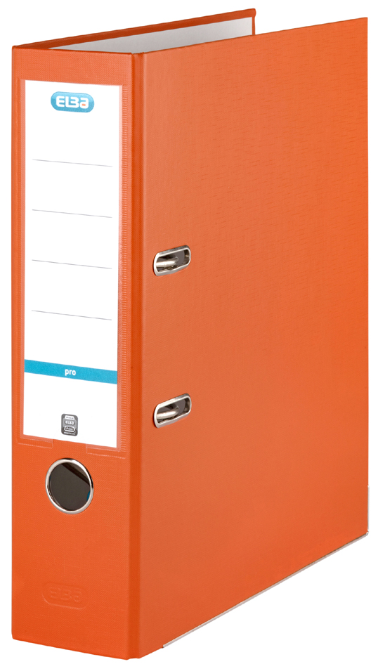 ELBA Ordner smart PP/Papier, Rückenbreite: 80 mm, orange