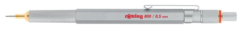 rotring Feinminenstift 800, 0,7 mm, silber