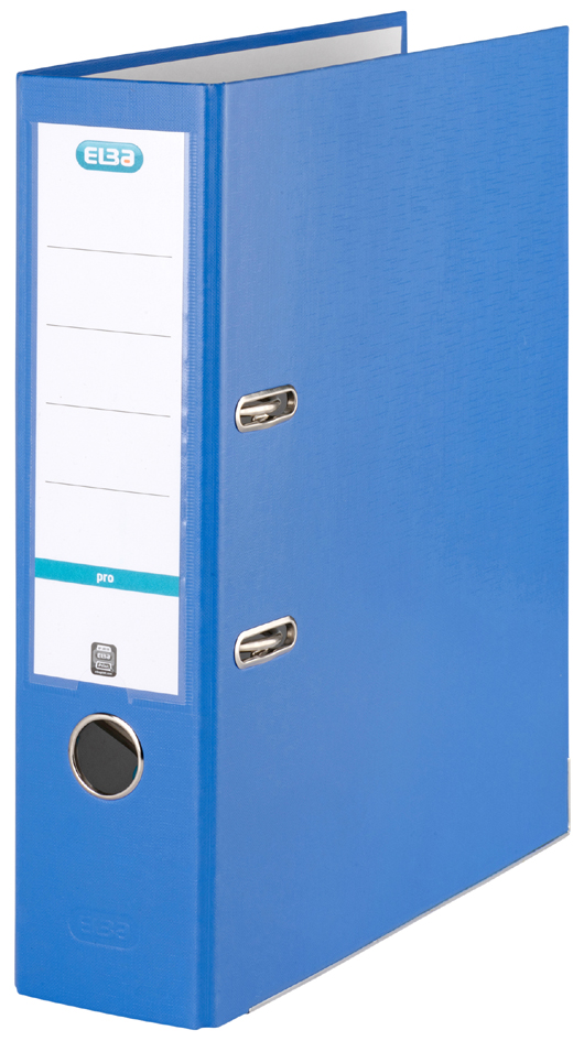 ELBA Ordner smart Pro PP/Papier, Rückenbreite: 80 mm, blau
