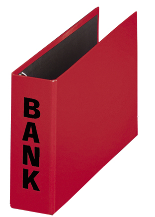 PAGNA Bankordner , Basic Colours, , für Kontoauszüge, rot