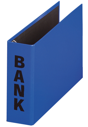 PAGNA Bankordner , Basic Colours, , für Kontoauszüge, blau