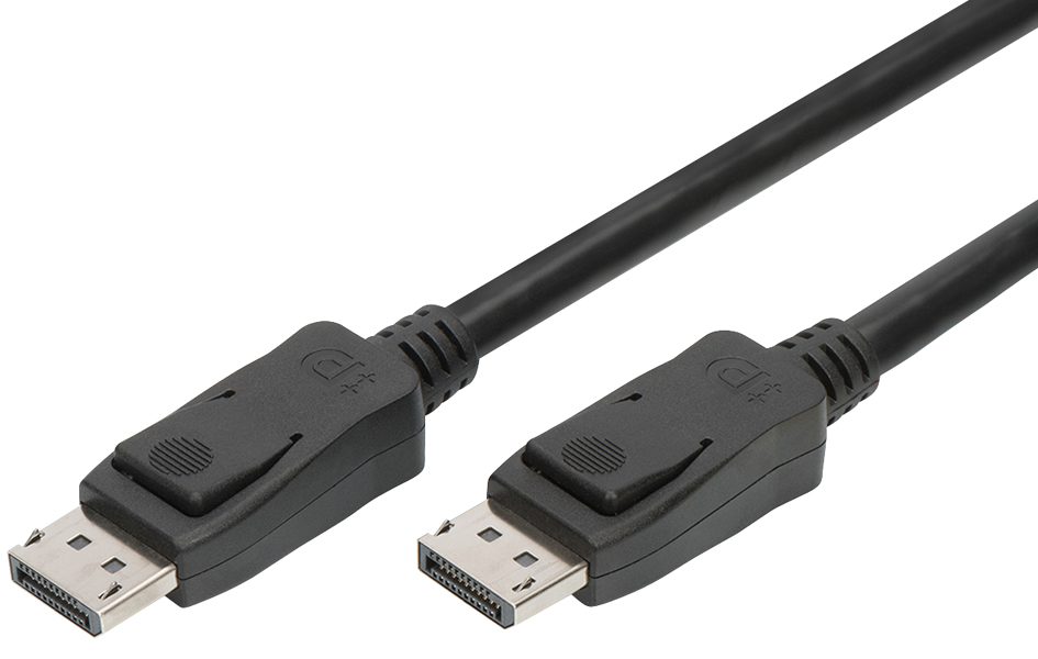 DIGITUS DisplayPort 1.3/1.4 Anschlusskabel, DP - DP, 2,0 m