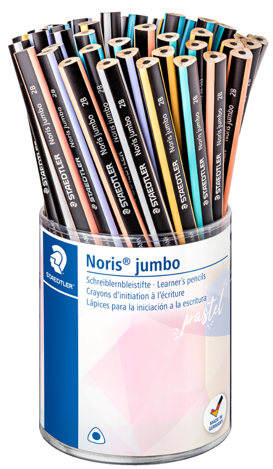 4007817054680 - Bleistift Noris jumbo pastel Härtegrad 2B 48er