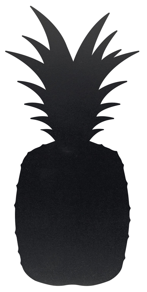 8719075286524 - Kreidetafel SILHOUETTE PINEAPPLE schwarz