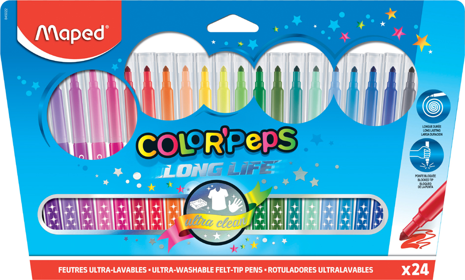 3154148450221 - Fasermaler COLORPEPS 24er Kartonetui