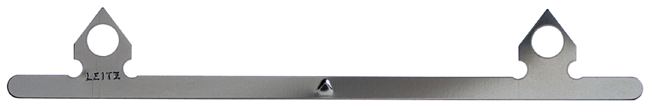 LEITZ Broschüren-Einhänger, aus Metall, silber