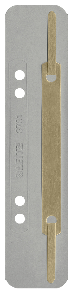 LEITZ Heftstreifen, 35 x 158 mm, Karton, grau