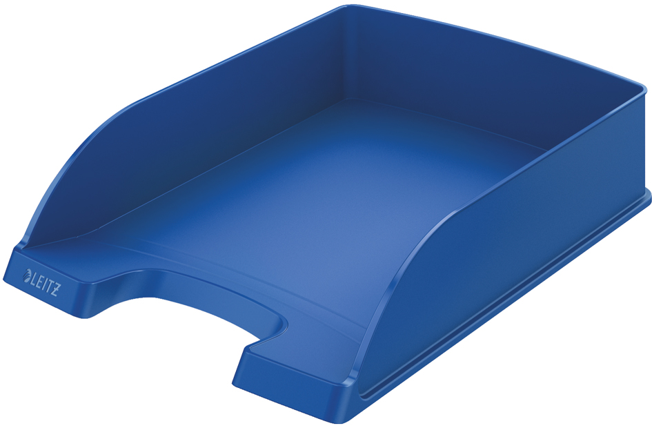 LEITZ Briefablage Plus Standard, A4, Polystyrol, blau