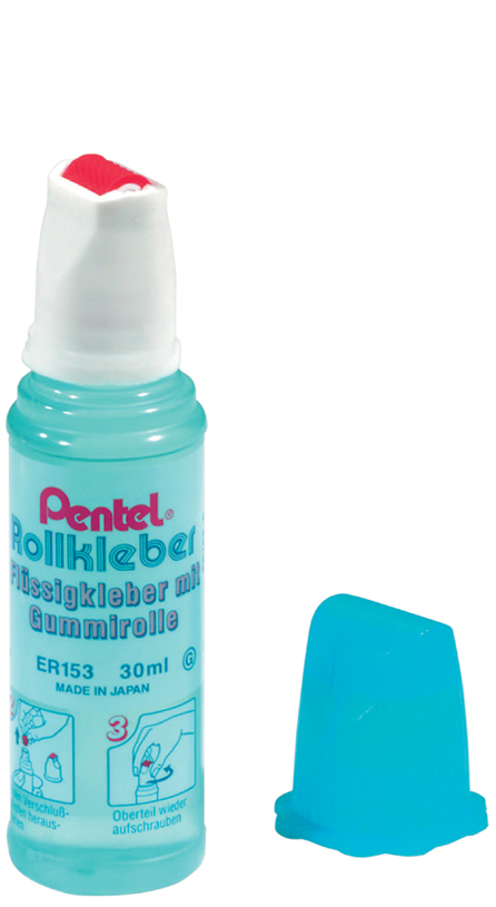 Pentel Rollkleber Roll, n Glue ER153-GS, Inhalt: 30 ml