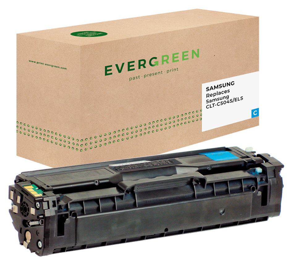 4250164811264 - EVERGREEN Toner ersetzt SAMSUNG CLT-K504S ELS schwarz Kapazität 2500 Seiten - 1 Stück (EGTS504BE)