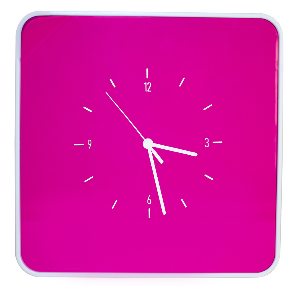 3660141947939 - PAPERFLOW Schlüsselkasten multiBox mit Uhr pink