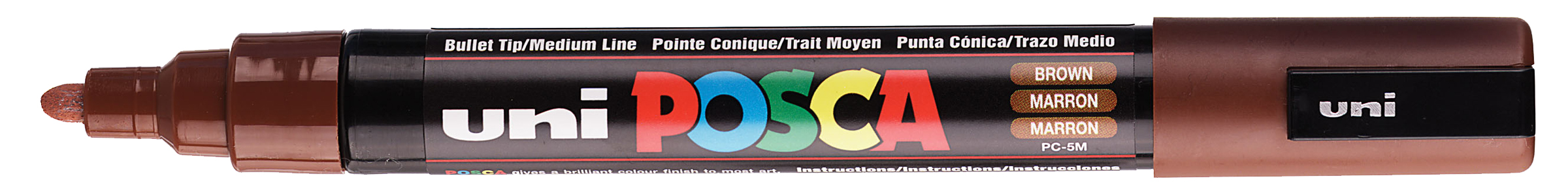 POSCA Pigmentmarker PC-5M, braun