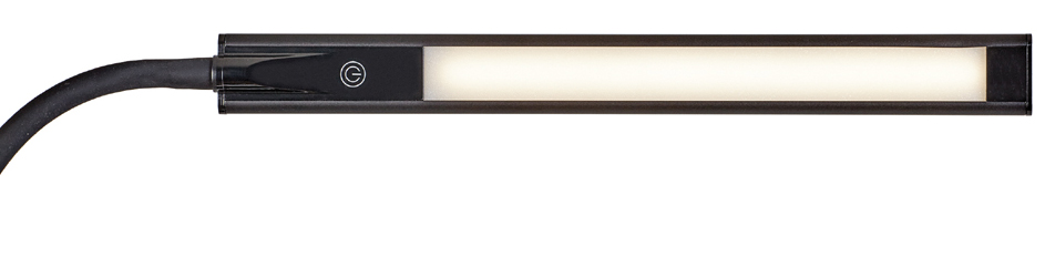 MAUL LED-Tischleuchte MAULpirro, schwarz, mit Klemmfuß