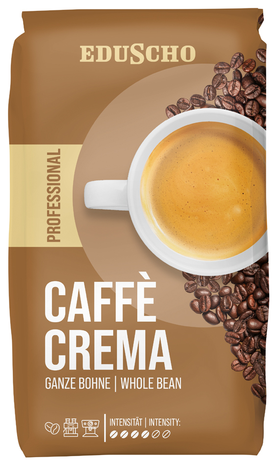 Eduscho Kaffee , Professional Caffè Crema, , ganze Bohne