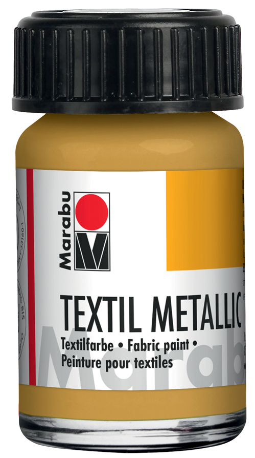 4007751372178 - Stoffmalfarbe Textil Metallic 15 ml metallic-silber