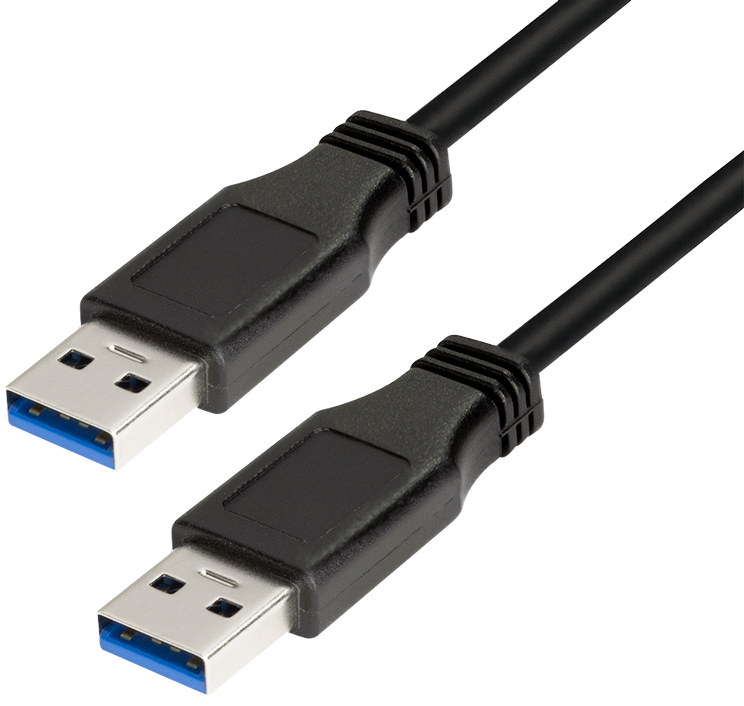 4052792001013 - USB-Kabel usb 32 Gen1 (usb 30   usb 31 Gen1) usb-a Stecker usb-a Stecker 100 m Schwarz - Logilink