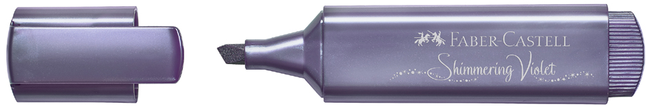 FABER-CASTELL Textmarker TEXTLINER 46 METALLIC, violett
