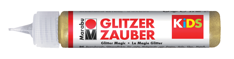 4007751733795 - KiDS Glitzerfarbe Glitzerzauber glitter-gold