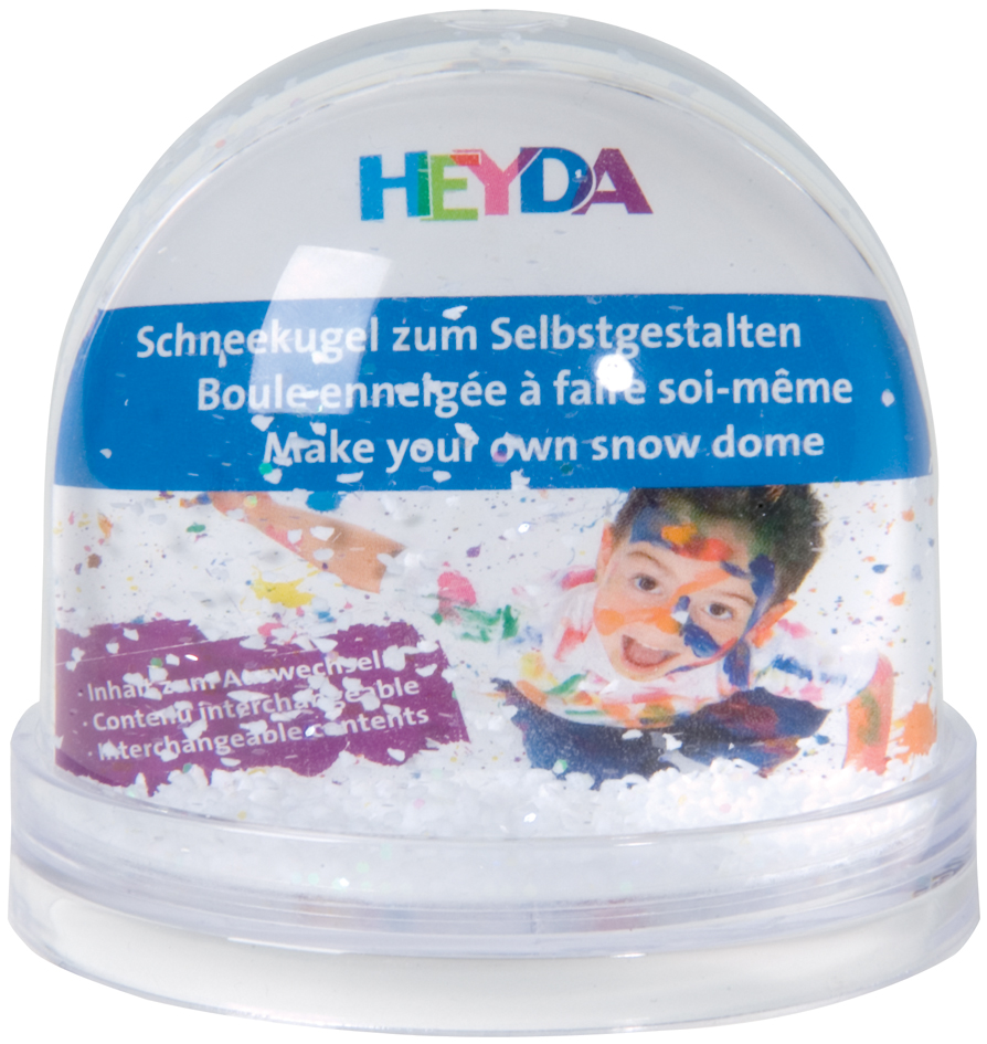 4005329884009 - Schneekugel zum Selbstgestalten (B)90 x (H)85 mm