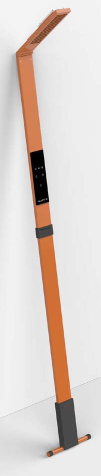 LUCTRA mobile Akku-LED-Leuchte FLEX, orange