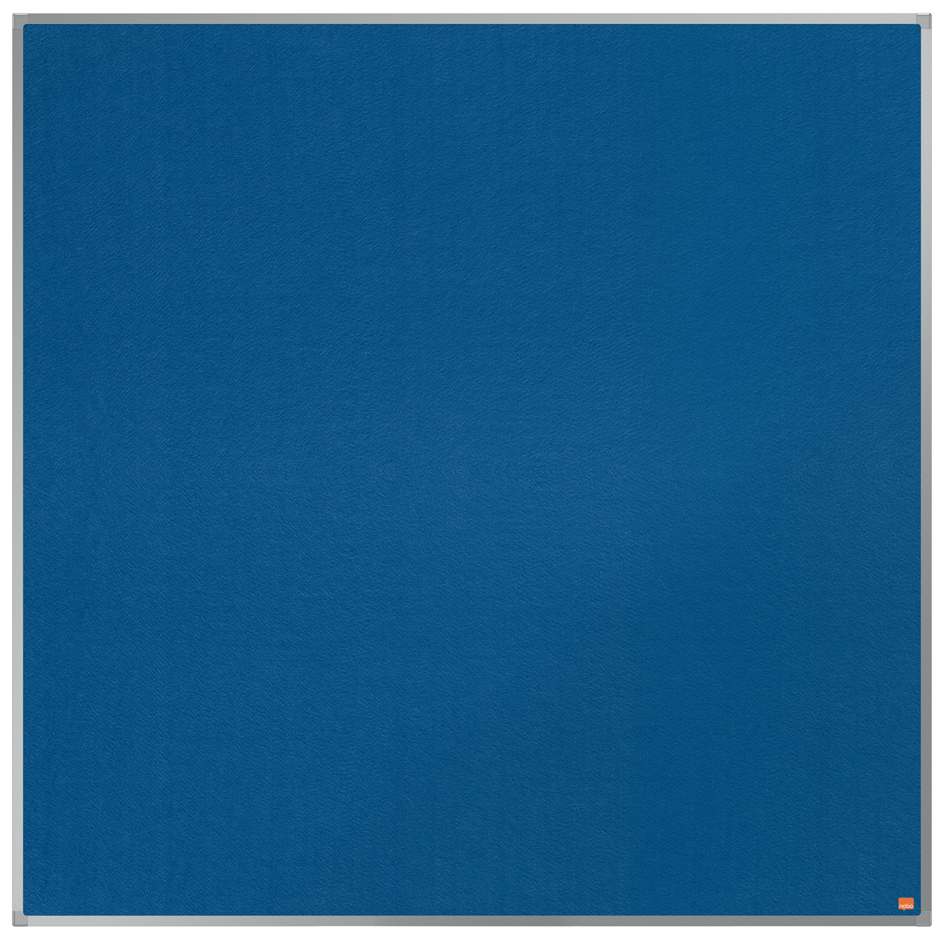 5028252615754 - Filz-Notiztafel Essence Aluminiumrahmen 1200x1200mm blau