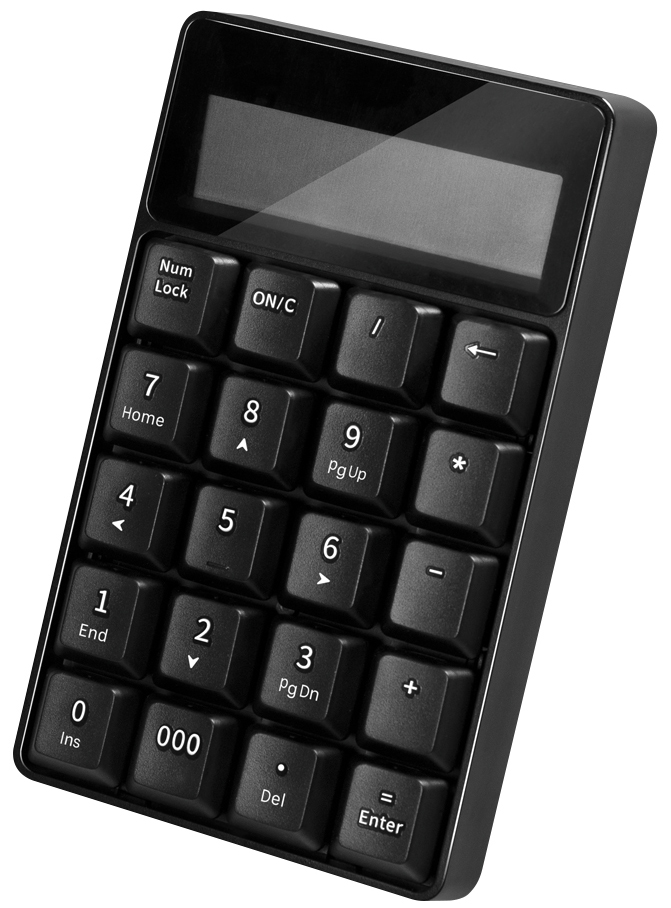 4052792061055 - LogiLink Wireless keypad with calculator Bluetooth V51 black - Tastaturen - Schwarz