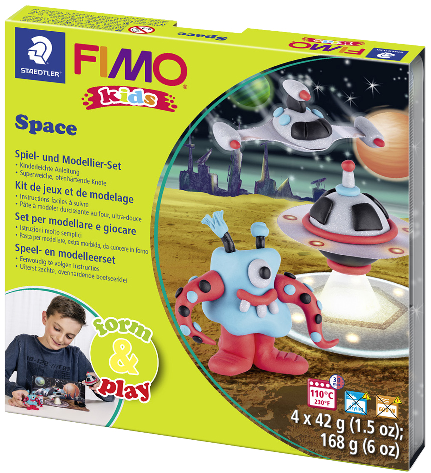 4007817032602 - kids Modellier-Set Form & Play Space Monster Level 2