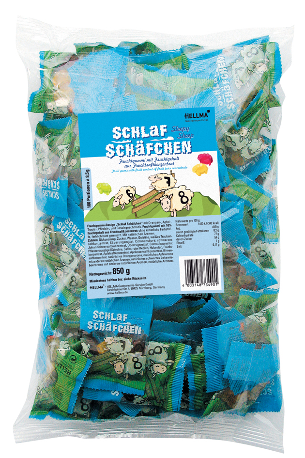 4003148734901 - Fruchtgummi Schlafschäfchen im Polybeutel