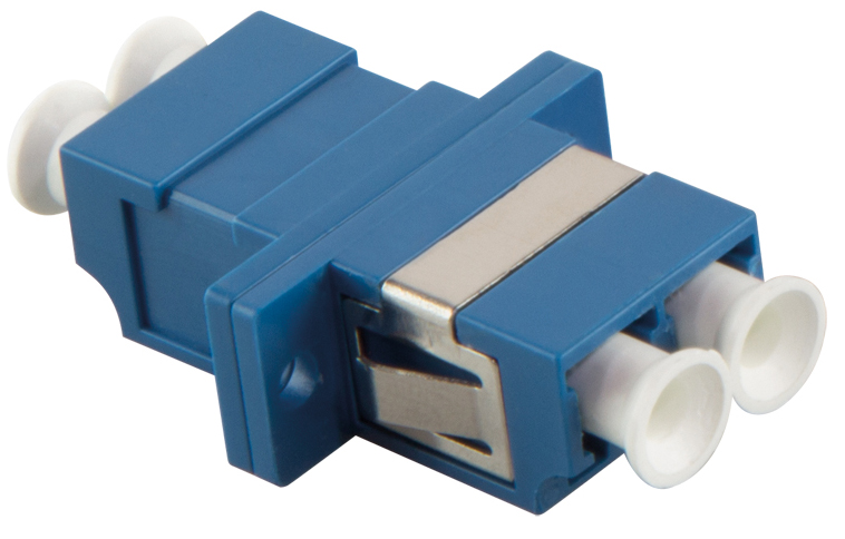 4052792034912 - LogiLink LWL Kupplung 2x LC-Duplex Multimode OS1 2 blau