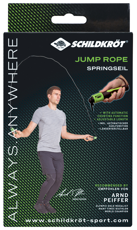 4000885600230 - SCHILDKRÖT Springseil mit Zählfunktion Jump Rope