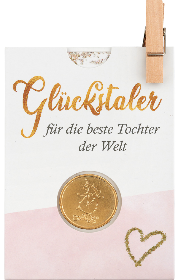 4250237361238 - HERGO Glückstaler Für die beste Tochter der Welt