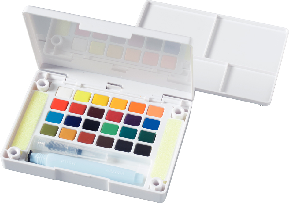 0084511388956 - Aquarellfarben Koi Water Colors Sketch Box 24