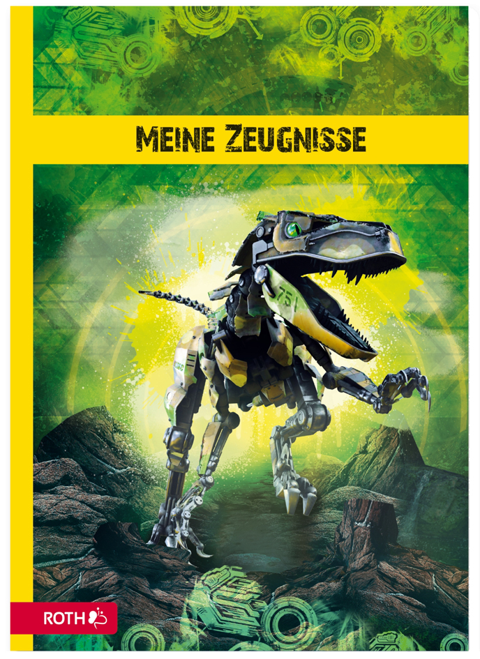 4028279893099 - Zeugnismappe Robo-Rex DIN A4