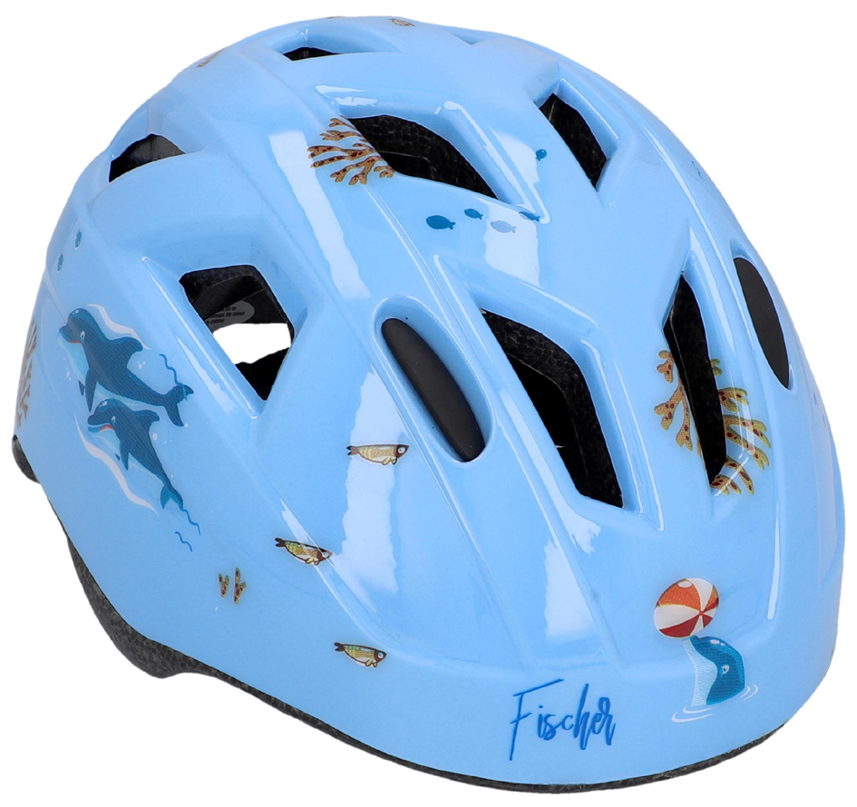 FISCHER Kinder-Fahrrad-Helm , Plus Dolphin, , Größe: XS/S