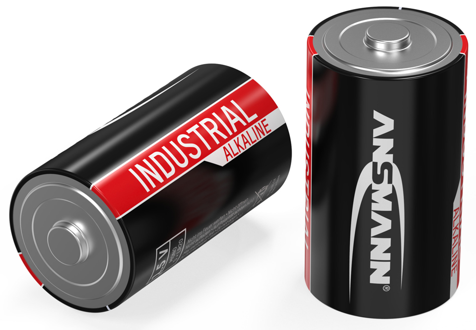 ANSMANN Alkaline Batterie , Industrial, , Mono D, 10er Pack