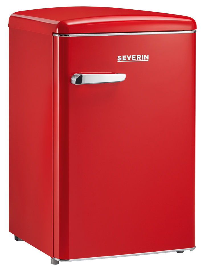 SEVERIN Retro-Tischkühlschrank RKS 8830, rot