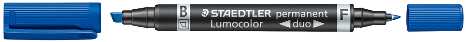 STAEDTLER Lumocolor Permanent-Marker duo, grün