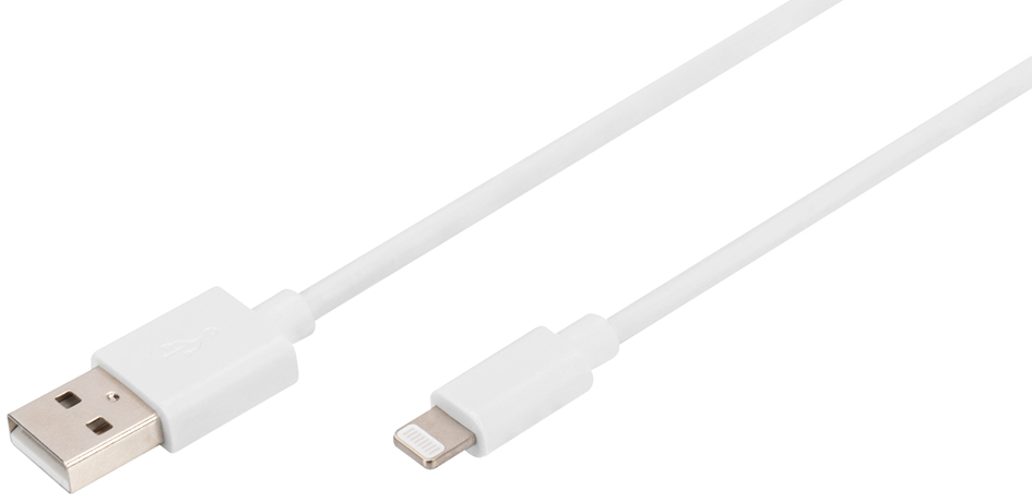 DIGITUS Daten- & Ladekabel, Apple Lightning - USB-A, 2,0 m