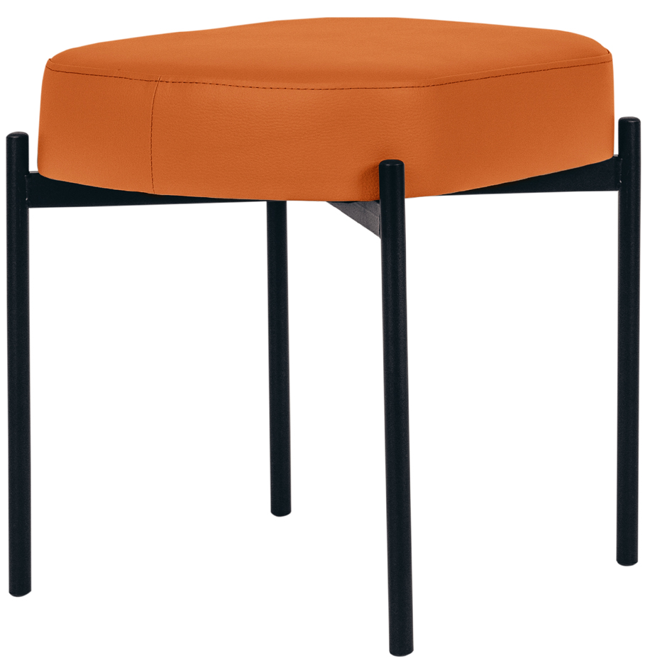 PAPERFLOW Sitzbank GAIA, Größe S, Kunstlederbezug, orange