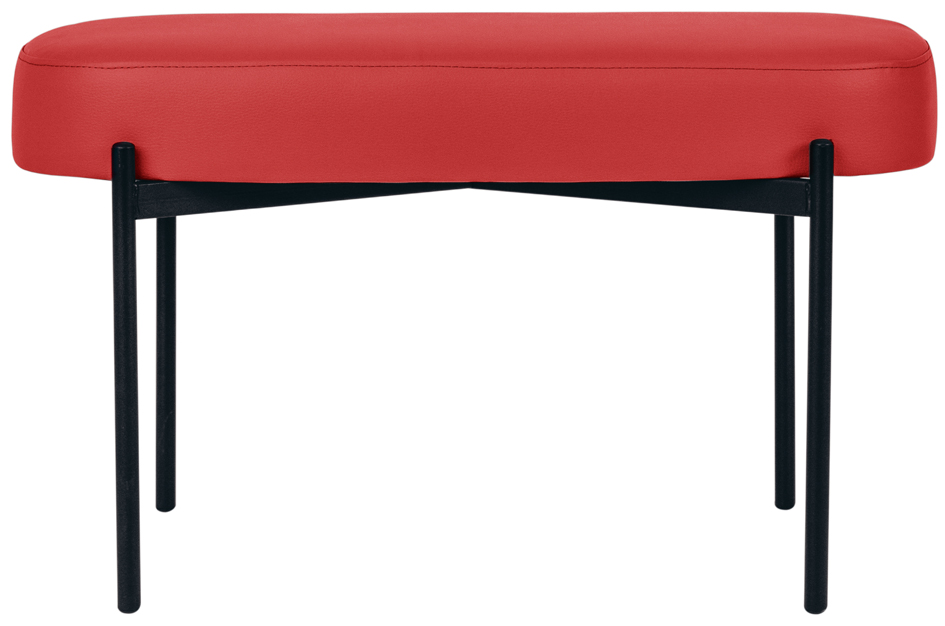 PAPERFLOW Sitzbank GAIA, Größe M, Kunstlederbezug, rot